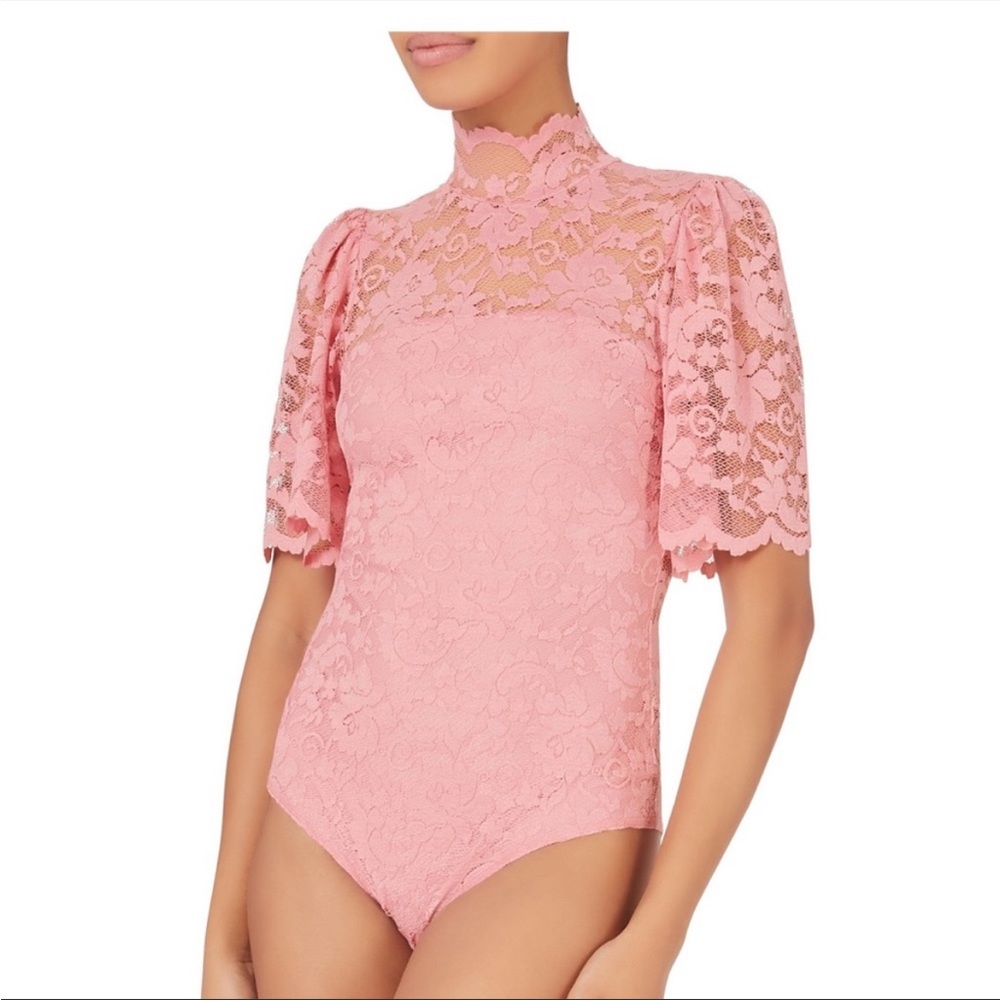 Ganni Revolve Lace BodySuit - Picture 7 of 11
